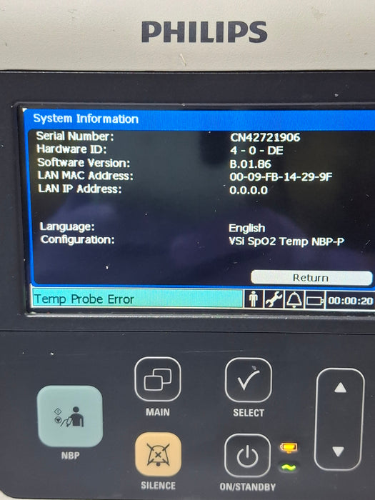 Philips SureSigns VSi Vital Signs Monitor