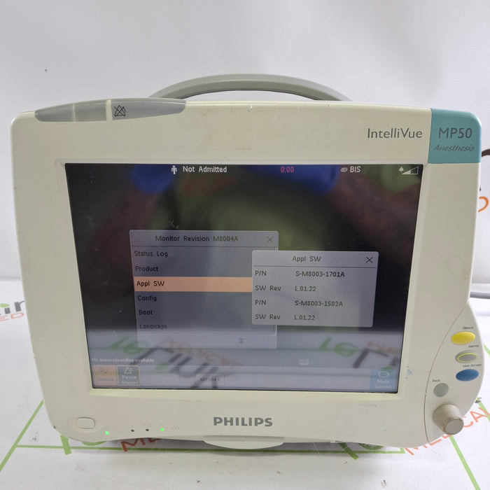 Philips IntelliVue MP50 - Anesthesia Patient Monitor