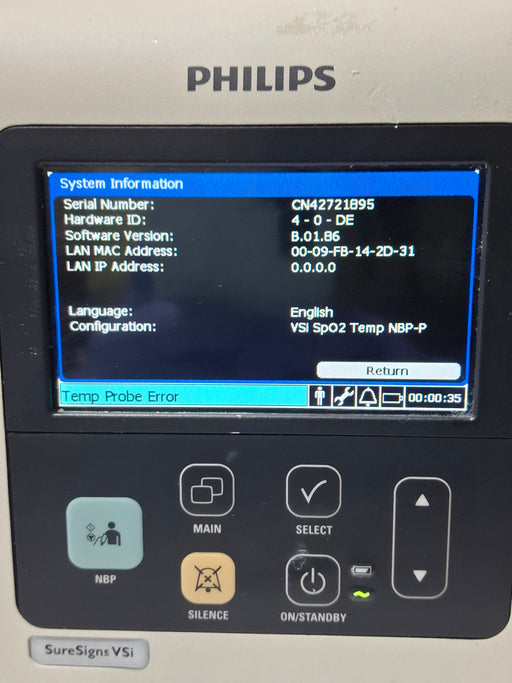 Philips Philips SureSigns VSi Vital Signs Monitor Patient Monitors reLink Online