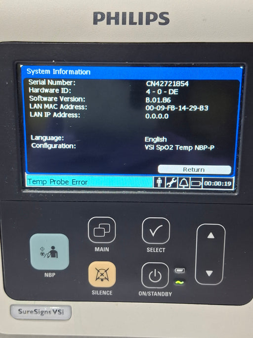 Philips Philips SureSigns VSi Vital Signs Monitor Patient Monitors reLink Online