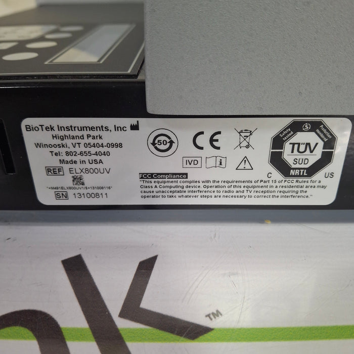 Bio-Tek Instruments ELX800 Microplate reader