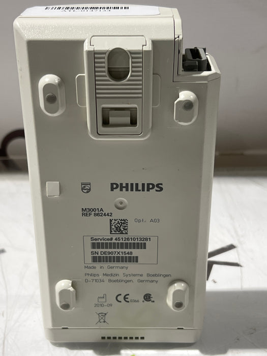 Philips M3001A-A03 Masimo SpO2, NIBP, ECG MMS Module