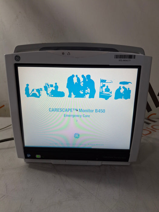 GE Healthcare Carescape B450 Emergency Care Patient Monitor