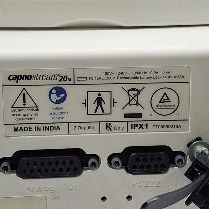 Oridion Capnostream 20P Capnography Monitor
