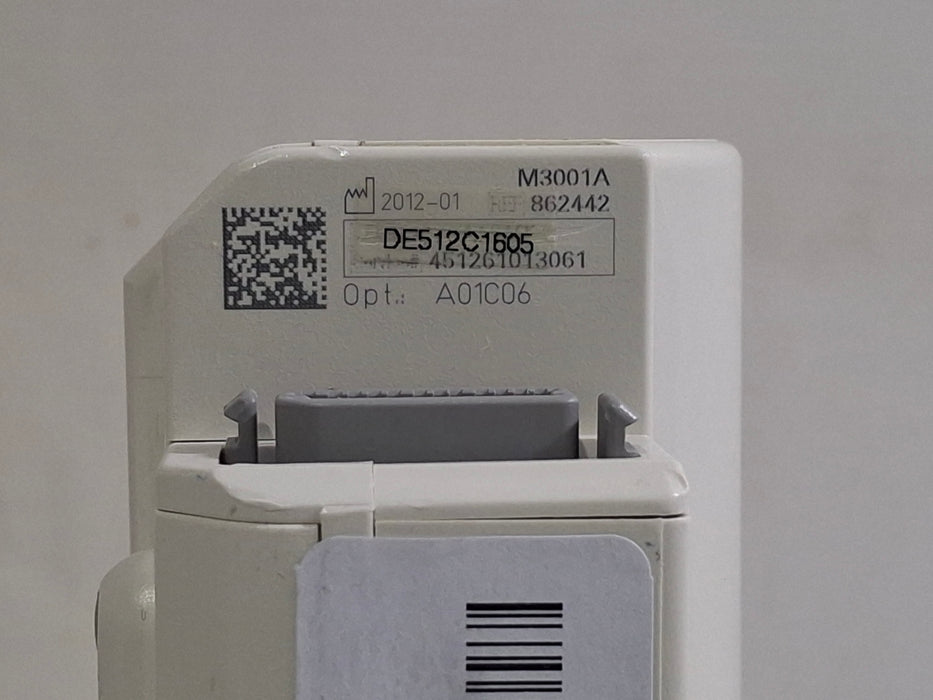 Philips M3001A-A01C06 Fast SpO2, NIBP, ECG, Temp, IBP MMS Module