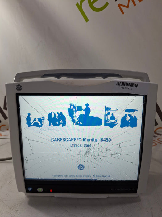 GE Healthcare Carescape B450 Critical Care Patient Monitor
