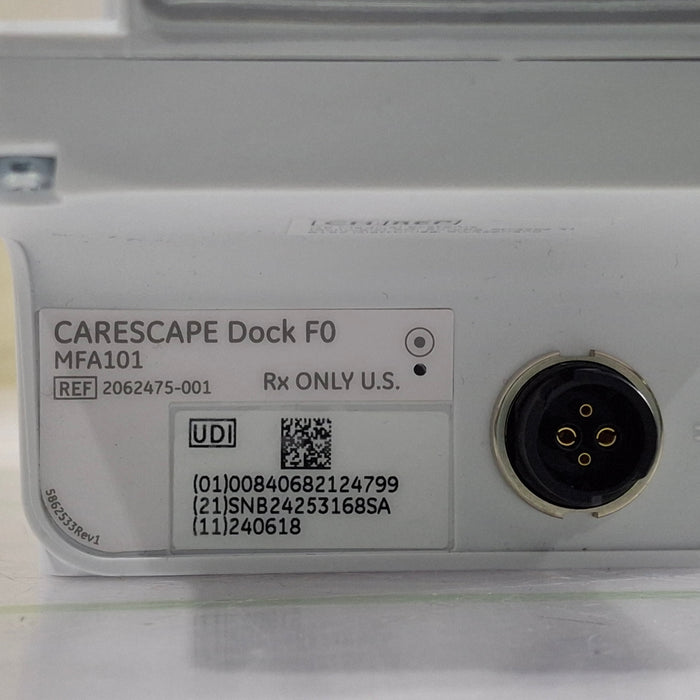 GE Healthcare Carescape FO Dock