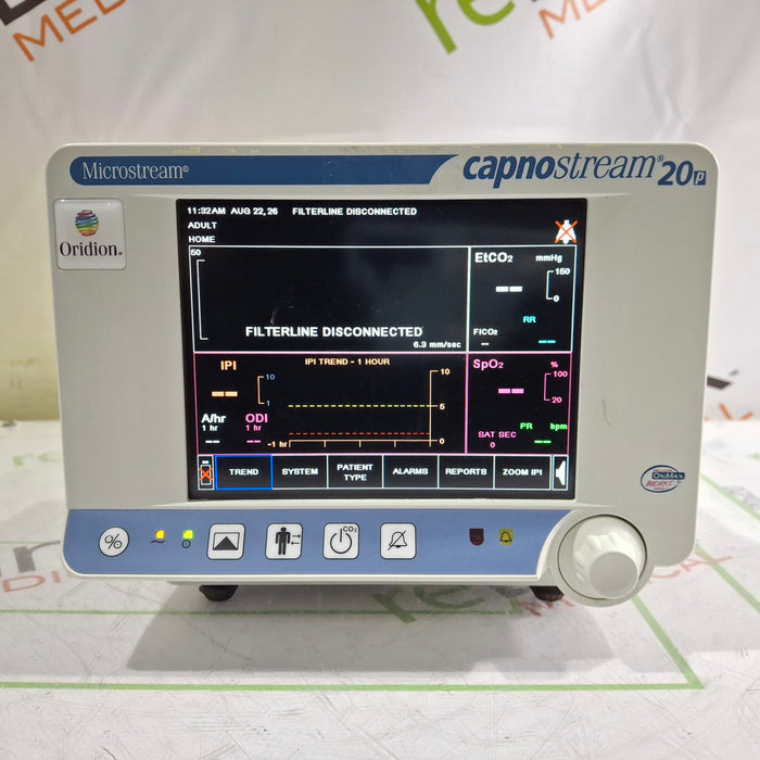 Oridion Capnostream 20P Capnography Monitor
