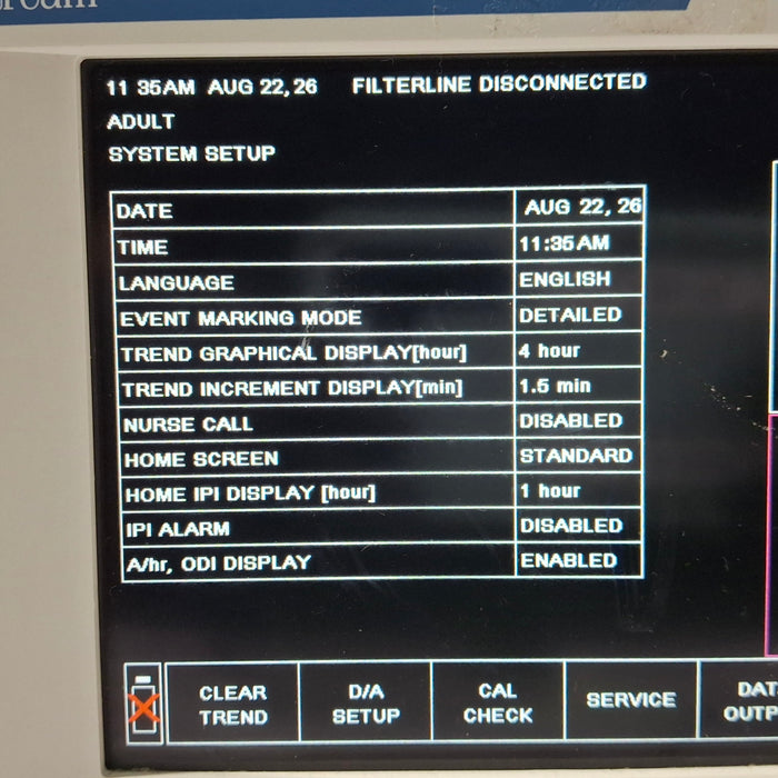 Oridion Capnostream 20P Capnography Monitor