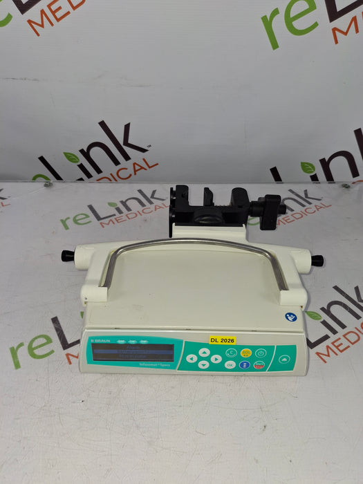 B. Braun Infusomat Space w/Pole Clamp & AC Adapter Infusion Pump