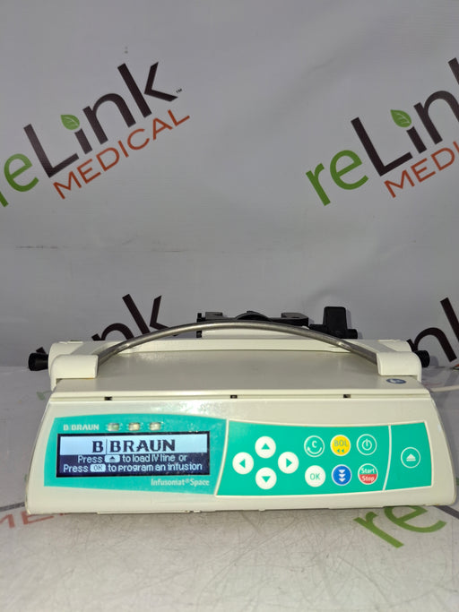 B. Braun B. Braun Infusomat Space w/Pole Clamp & AC Adapter Infusion Pump Infusion Pump reLink Online