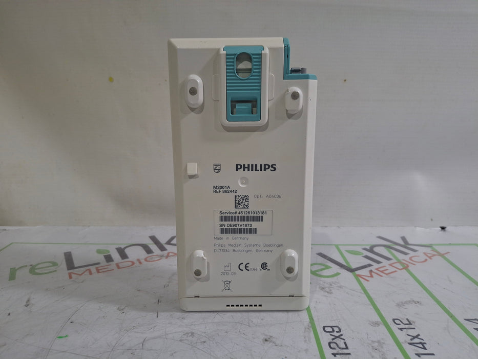 Philips M3001A-A04C06 OxiMax SpO2, NIBP, ECG, Temp, IBP MMS Module