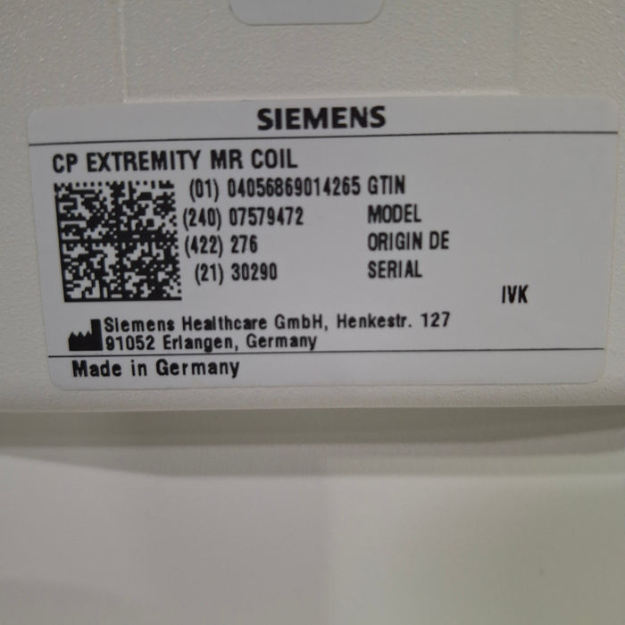 Siemens 7579472 Cp Extremity Coil