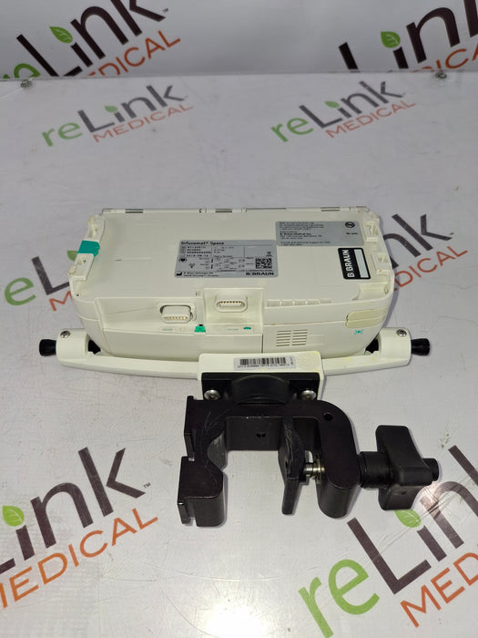 B. Braun Infusomat Space w/Pole Clamp & AC Adapter Infusion Pump
