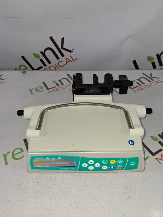 B. Braun Infusomat Space w/Pole Clamp & AC Adapter Infusion Pump