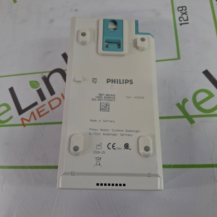 Philips M3001A-A02C06 OxiMax SpO2, NIBP, ECG, Temp, IBP MMS Module