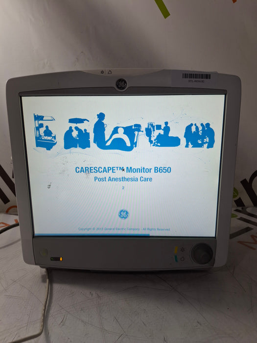 GE Healthcare Carescape B450 Post Anesthesia Care Patient Monitor