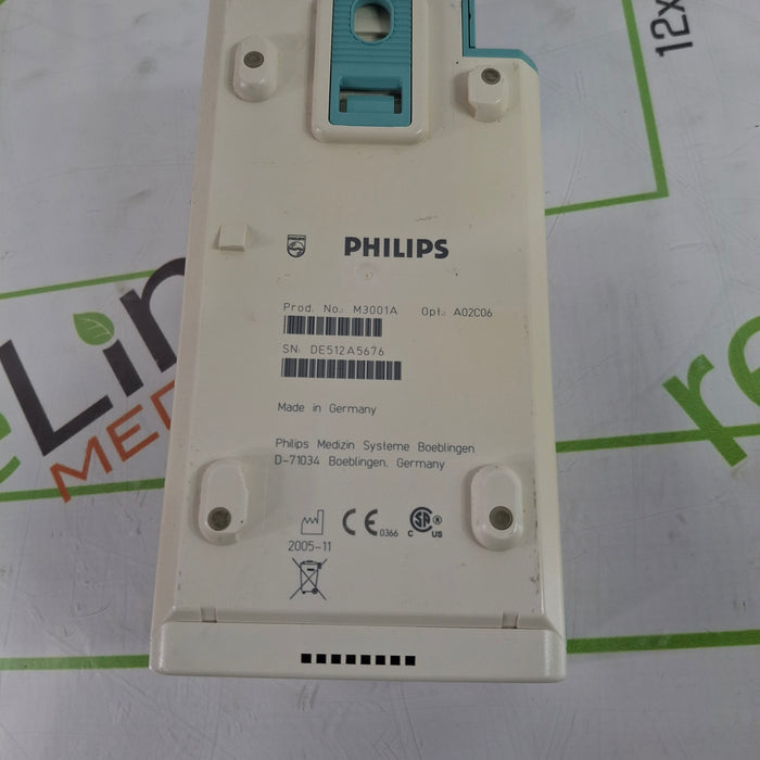 Philips M3001A-A02C06 OxiMax SpO2, NIBP, ECG, Temp, IBP MMS Module