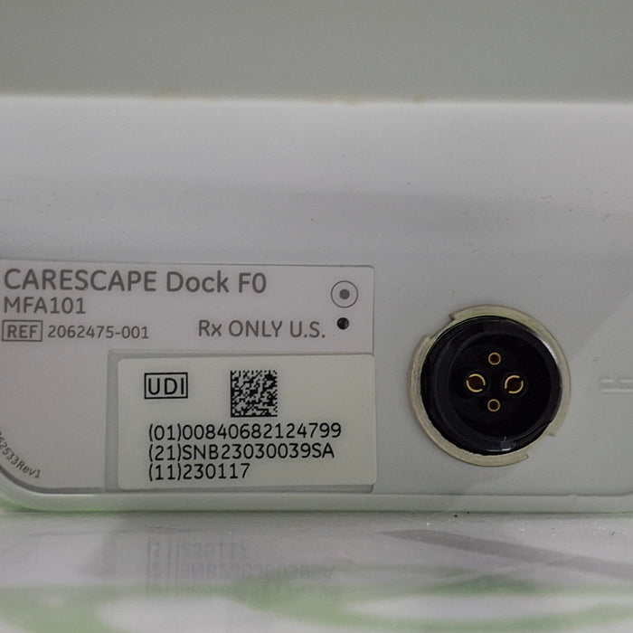 GE Healthcare Carescape FO Dock