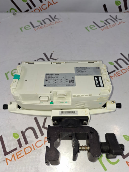 B. Braun Infusomat Space w/Pole Clamp Infusion Pump