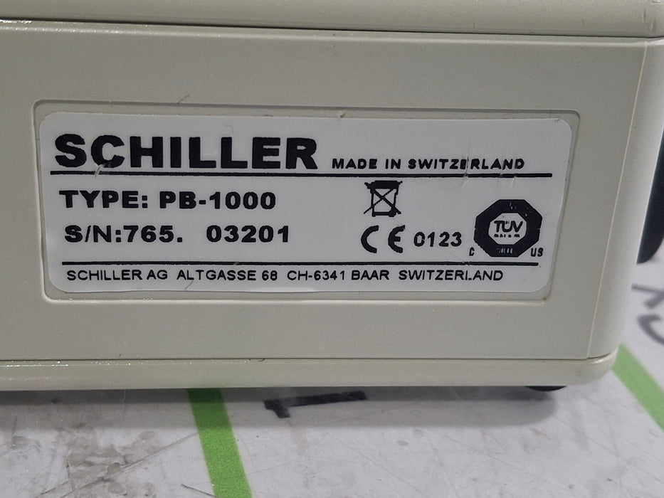 Schiller America PB-1000 Patient Monitor