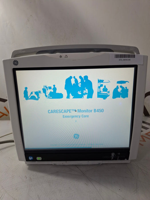 GE Healthcare Carescape B450 Emergency Care Patient Monitor