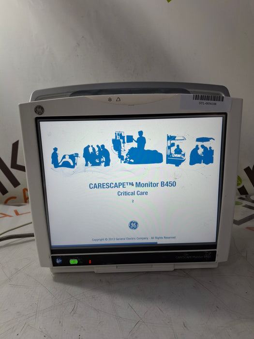 GE Healthcare Carescape B450 Critical Care Patient Monitor