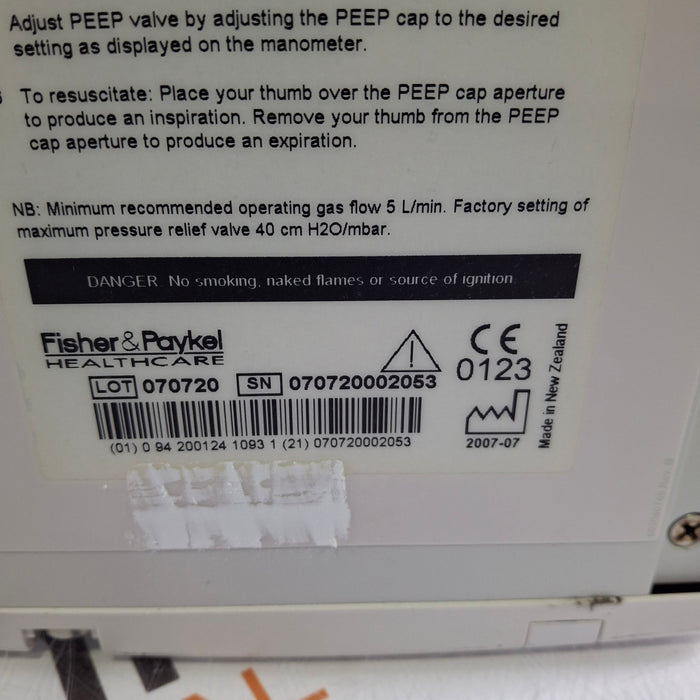 Fisher & Paykel Neopuff Infant T-Piece Resuscitator
