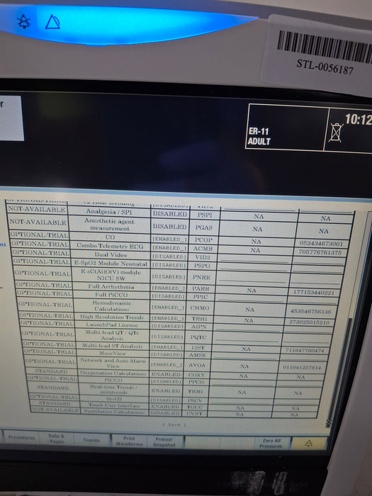 GE Healthcare Carescape B450 Emergency Care Patient Monitor