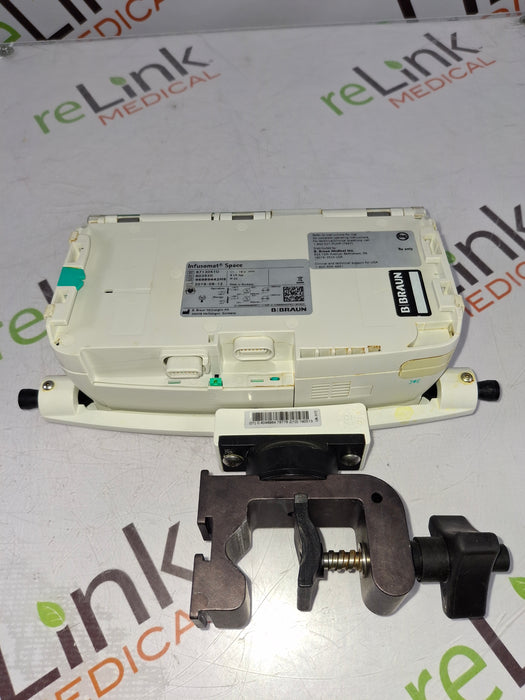 B. Braun Infusomat Space w/Pole Clamp Infusion Pump