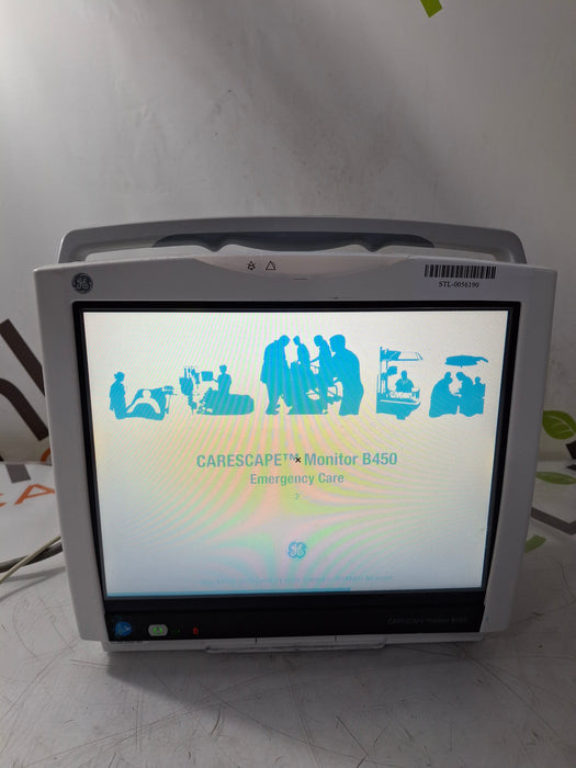 GE Healthcare Carescape B450 Emergency Care Patient Monitor