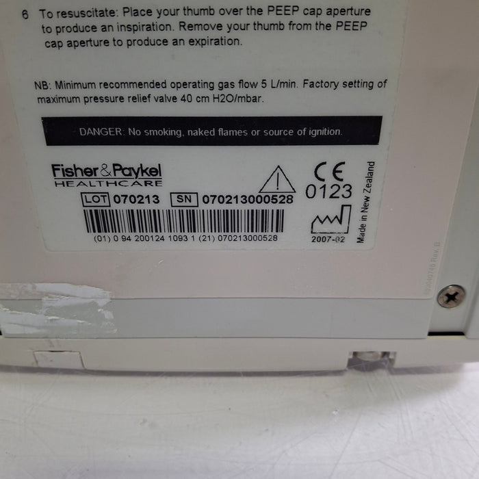 Fisher & Paykel Neopuff Infant T-Piece Resuscitator