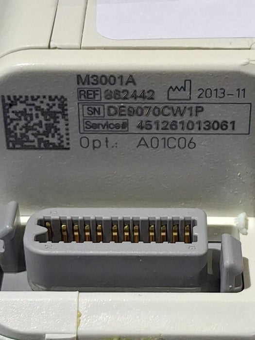 Philips M3001A-A01C06 Fast SpO2, NIBP, ECG, Temp, IBP MMS Module
