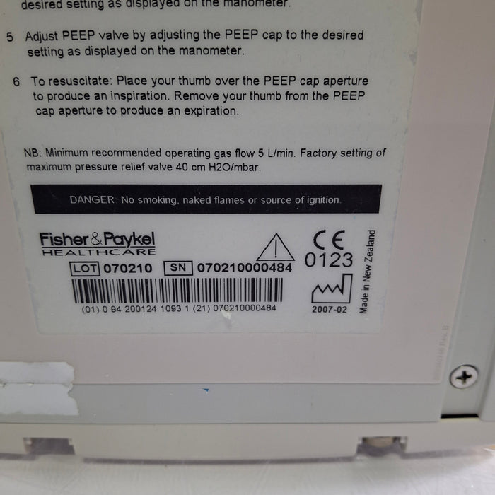Fisher & Paykel Neopuff Infant T-Piece Resuscitator