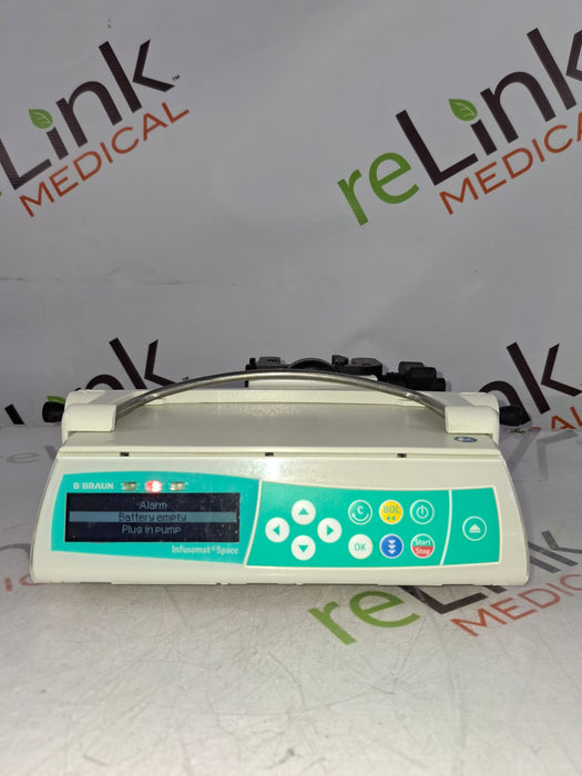 B. Braun Infusomat Space w/Pole Clamp Infusion Pump