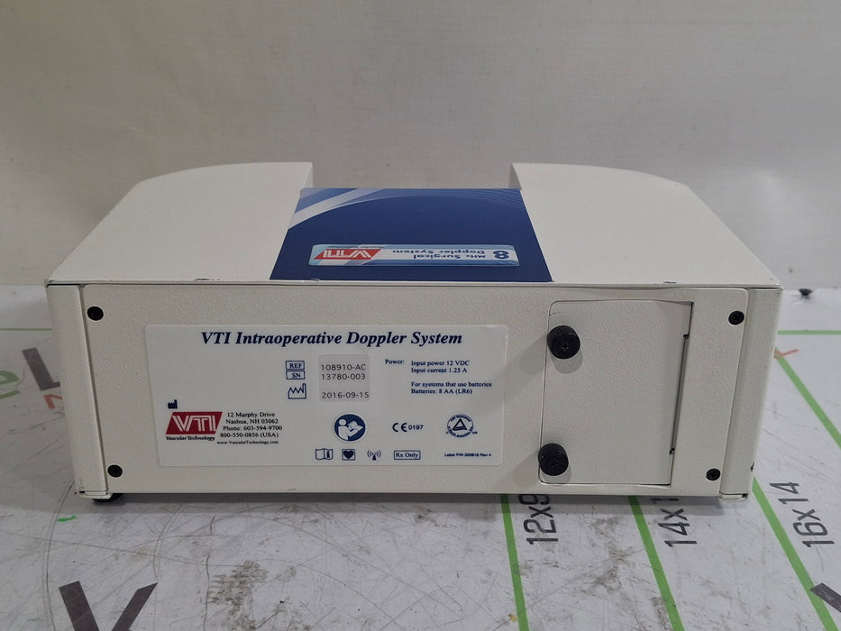 Vascular Technology Inc 108910-AC VTI Intraoperative Doppler System