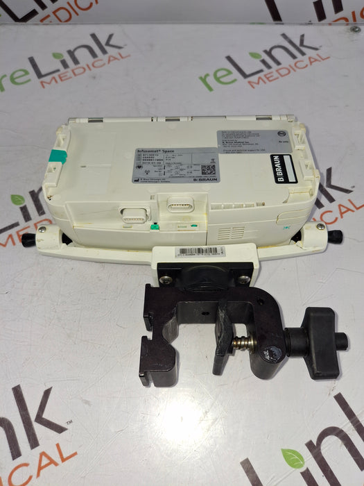 B. Braun Infusomat Space w/Pole Clamp Infusion Pump