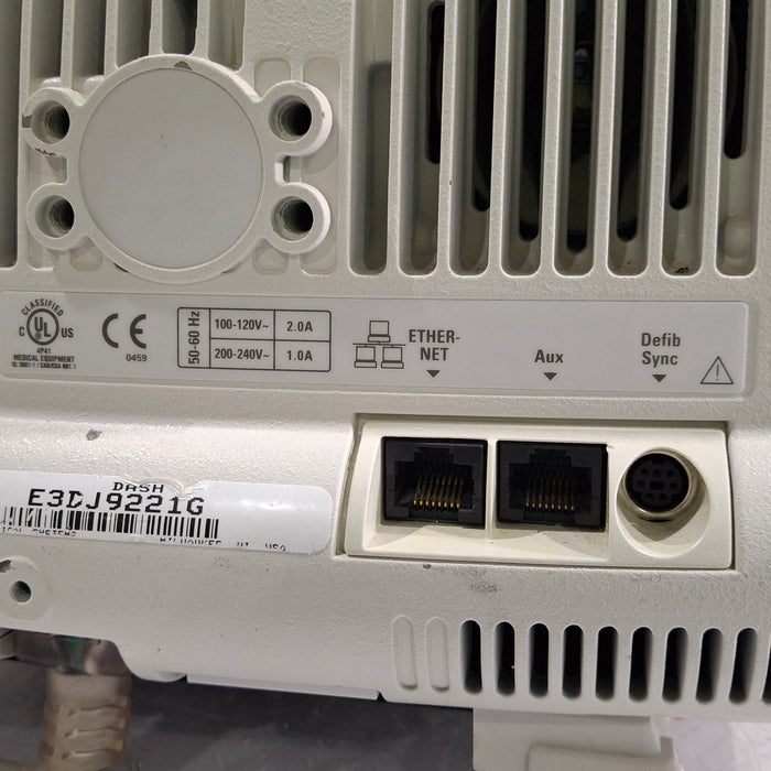 GE Healthcare Dash 3000 - Masimo SpO2 Patient Monitor