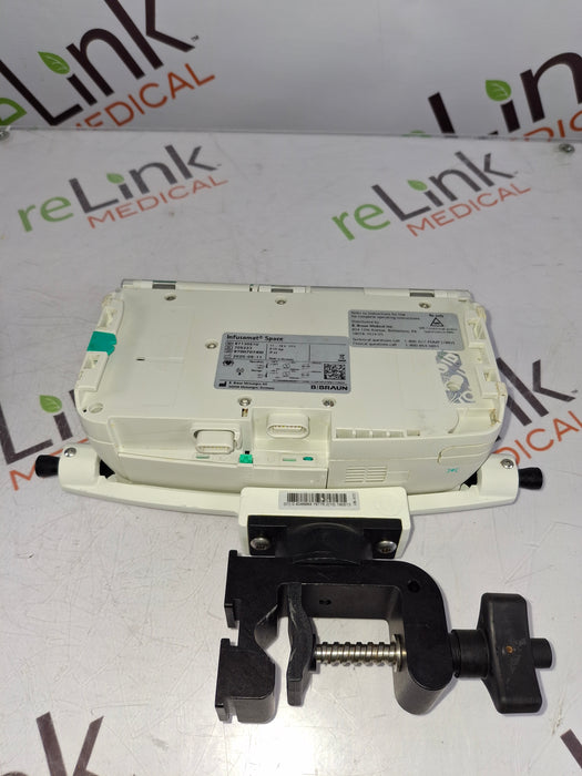 B. Braun Infusomat Space w/Pole Clamp Infusion Pump