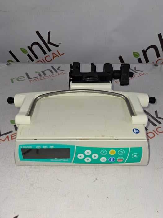 B. Braun Infusomat Space w/Pole Clamp Infusion Pump