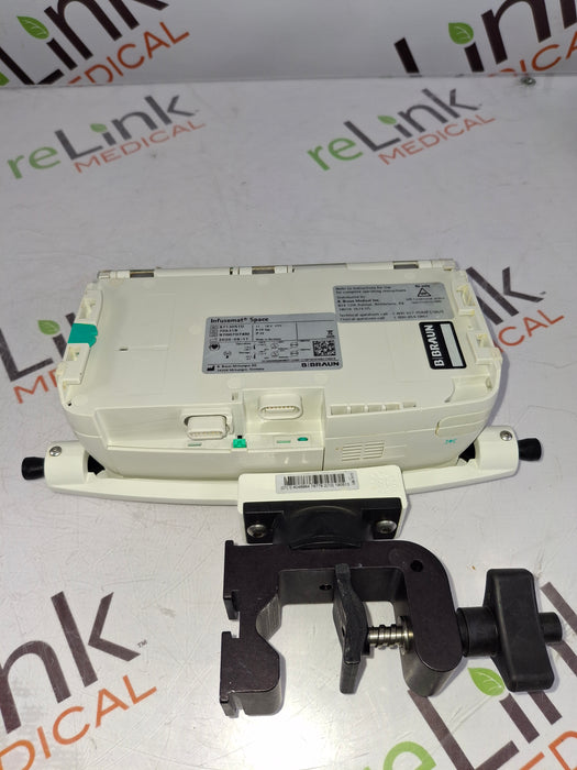 B. Braun Infusomat Space w/Pole Clamp Infusion Pump