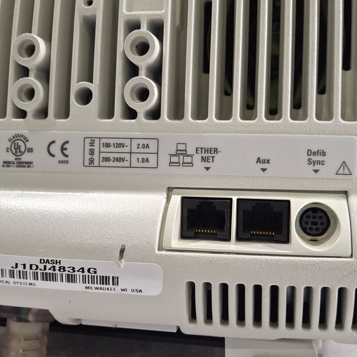 GE Healthcare Dash 4000 - Masimo SpO2 Patient Monitor