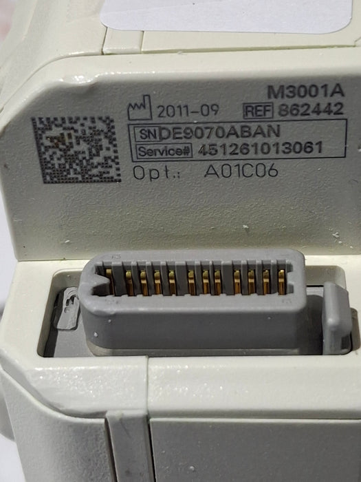 Philips M3001A-A01C06 Fast SpO2, NIBP, ECG, Temp, IBP MMS Module