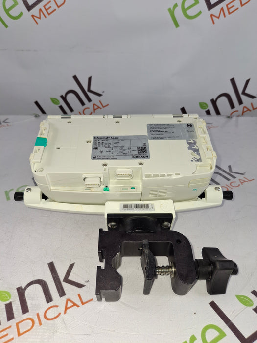 B. Braun Infusomat Space w/Pole Clamp Infusion Pump