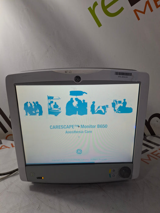GE Healthcare Carescape B650 Anesthesia Care Patient Monitor