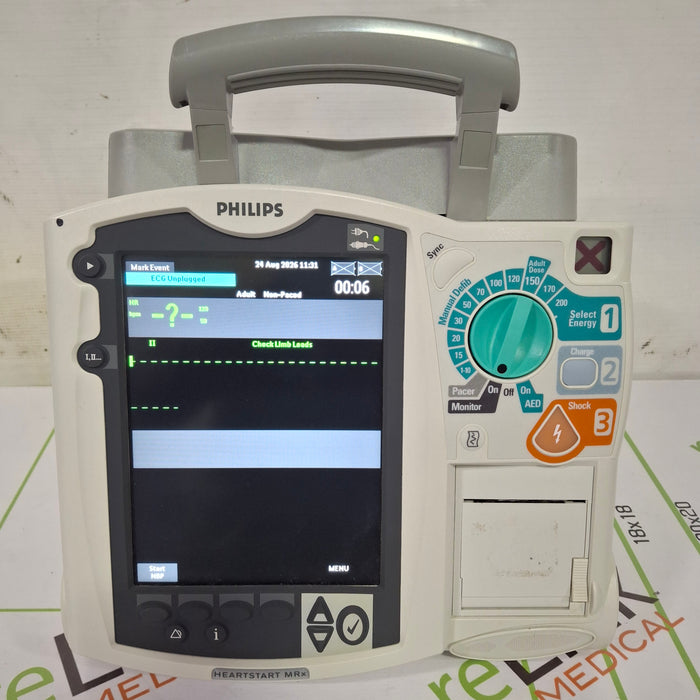 Philips HeartStart MRx Defibrillator w/Printer
