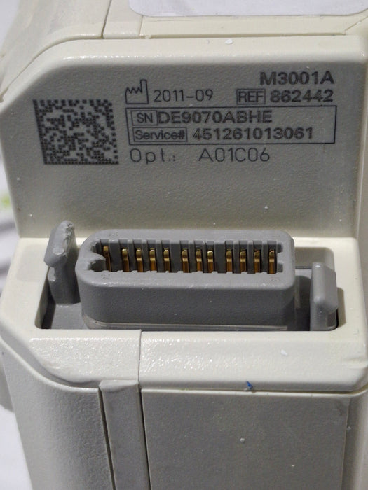 Philips M3001A-A01C06 Fast SpO2, NIBP, ECG, Temp, IBP MMS Module