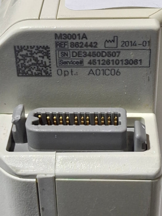 Philips M3001A-A01C06 Fast SpO2, NIBP, ECG, Temp, IBP MMS Module