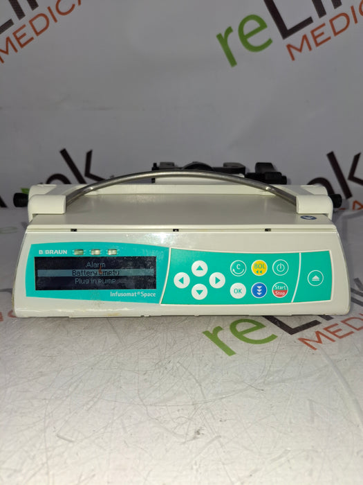 B. Braun Infusomat Space w/Pole Clamp Infusion Pump