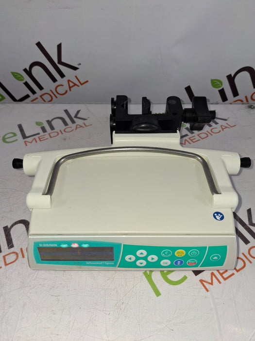 B. Braun Infusomat Space w/Pole Clamp Infusion Pump
